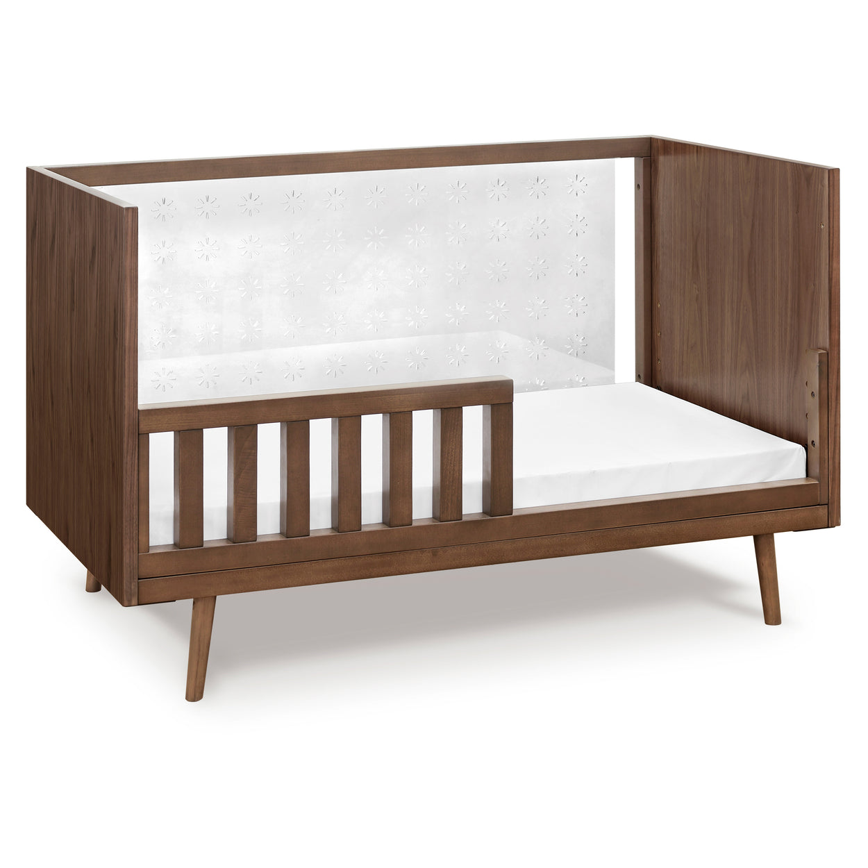 US0300UL,Ubabub,Nifty Clear 3-in-1 Crib in Walnut Finish