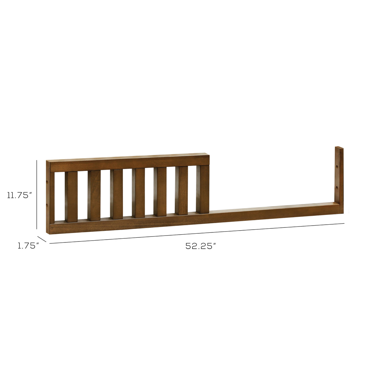 UB0399UL,Ubabub,Toddler Bed Conversion Kit for Nifty in Walnut Finish