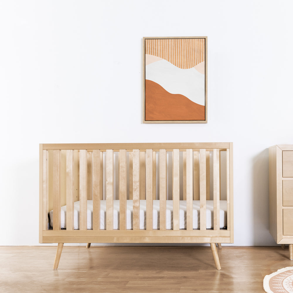 US0310BR,Ubabub,Nifty Timber 3-In-1 Crib in Natural Birch